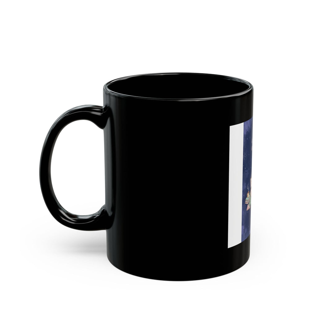 Kitsune Black Mug 11oz – Coffee and Confidence