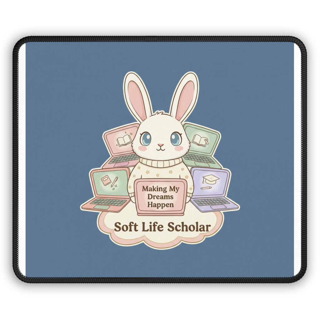Bunny Mouse Pad – Making My Dreams Happen Soft Life Schola