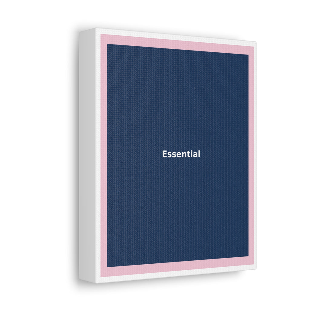 "Essential" Black Cat Canvas | College Girl Gift | Fashion | KayKay Classics