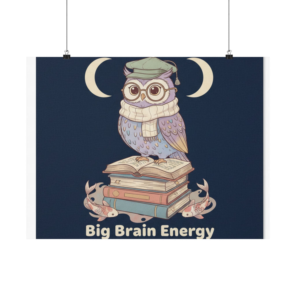 big brain energy Poster