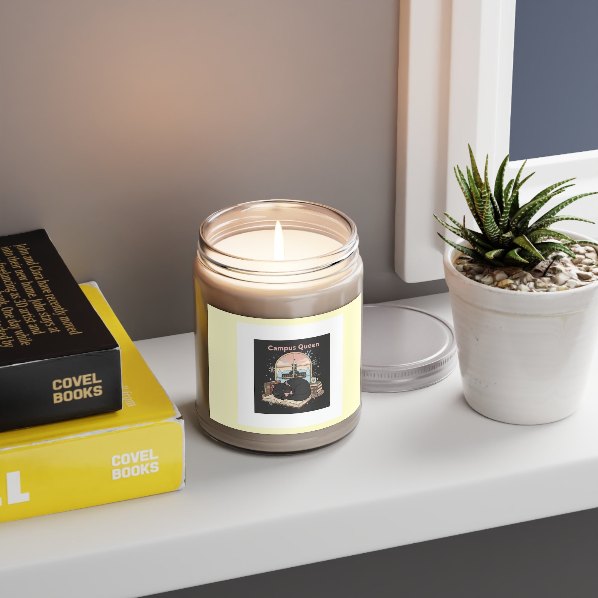 Black Cat Scented Candle – Campus Queen